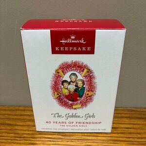 Hallmark 2025 The Golden Girls 40 Years of Friendship Christmas Ornament - New